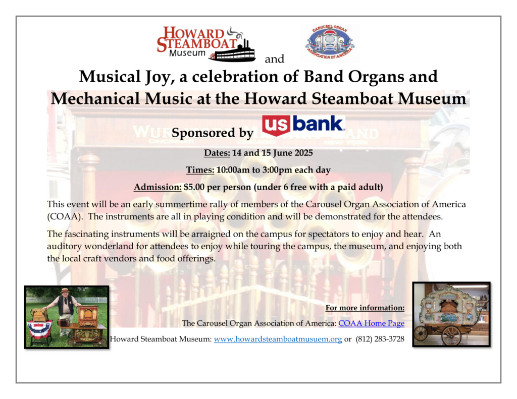 Band Organ Rally flyer