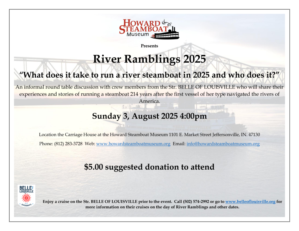 River Ramblings 2025 flyer